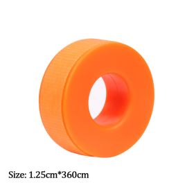 New Non-woven Silicone Gel Eyelash Tape Breathable Sensitive Resistant Microporous Eyelash Extension Color Tape Sticker Makeup (Color: Orange-A)