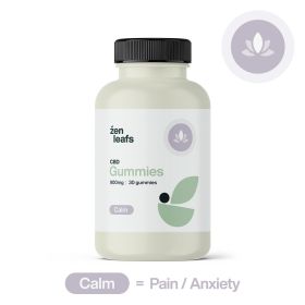 CBD Gummies for Pain/Anxiety (Dosages: 900mg, Benefit: Calm)