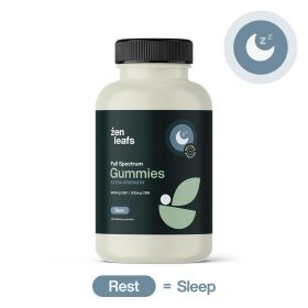 Full Spectrum CBD + CBN Gummies for Sleep (Dosages: 1800mg, Benefit: Rest)