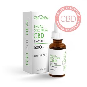 Broad Spectrum CBD Oil(CBD2HEAL) (Dosages: 5000mg)